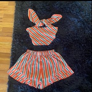 Zaful two piece set size small